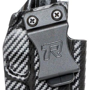 Rounded Gear SSRP365CFRHVAR Kydex IWB Black Kydex Fits Sig P365 Belt Clip Right Hand