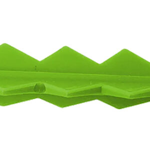 Targettack Llc  Targettack  Lime Green Polycarbonate Plastic 3" For Paper/Vinyl Targets 12 Pack