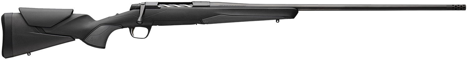 Browning 036031211 X-Bolt 2 Micro Full Size 243 Win 4+1 20" Matte Blued Threaded Sporter Barrel, Matte Blued Drilled & Tapped Steel Receiver, Adjustable Vari-Tech Black Synthetic Stock