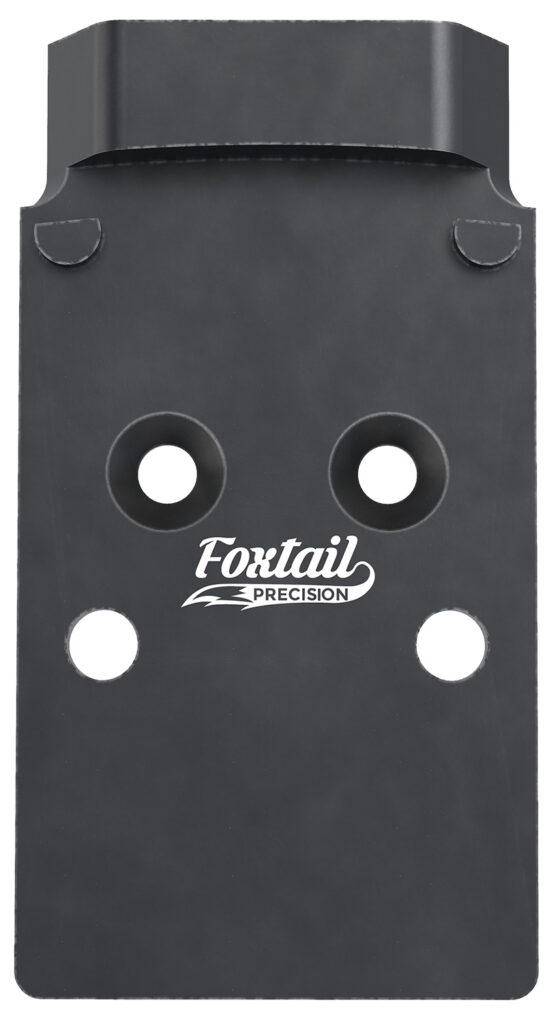 Foxtail Precision 100001 Red Dot Adapter Plate for Optics-Ready Pistol Black Anodized CZ P10