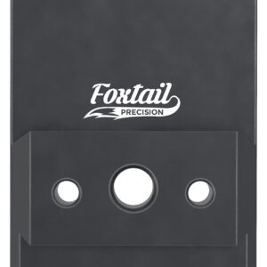 Foxtail Precision 100016 Rear Sight Dovetail Optic Adapter Plate for S&W M&P/M&P 2.0  Black Anodized Smith & Wesson M&P 2.0/C.O.R.E