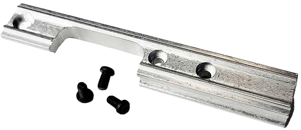 Crickett KSA031ALSS Scope Mount Kit 3/8" Silver