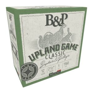 B&p Ammunition 12B1UP75 Upland Game Classic 12Gauge 2.50" 1oz 7.5Shot 25 Per Box/10 Case
