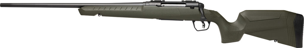 Savage Arms 32077 Axis 2  350 Legend 4+1 18" Matte Black Sporter Barrel, Matte Black Drilled & Tapped Steel Receiver, Fixed Green Synthetic Stock, Left Hand