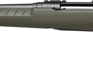 Savage Arms 32077 Axis 2  350 Legend 4+1 18" Matte Black Sporter Barrel, Matte Black Drilled & Tapped Steel Receiver, Fixed Green Synthetic Stock, Left Hand