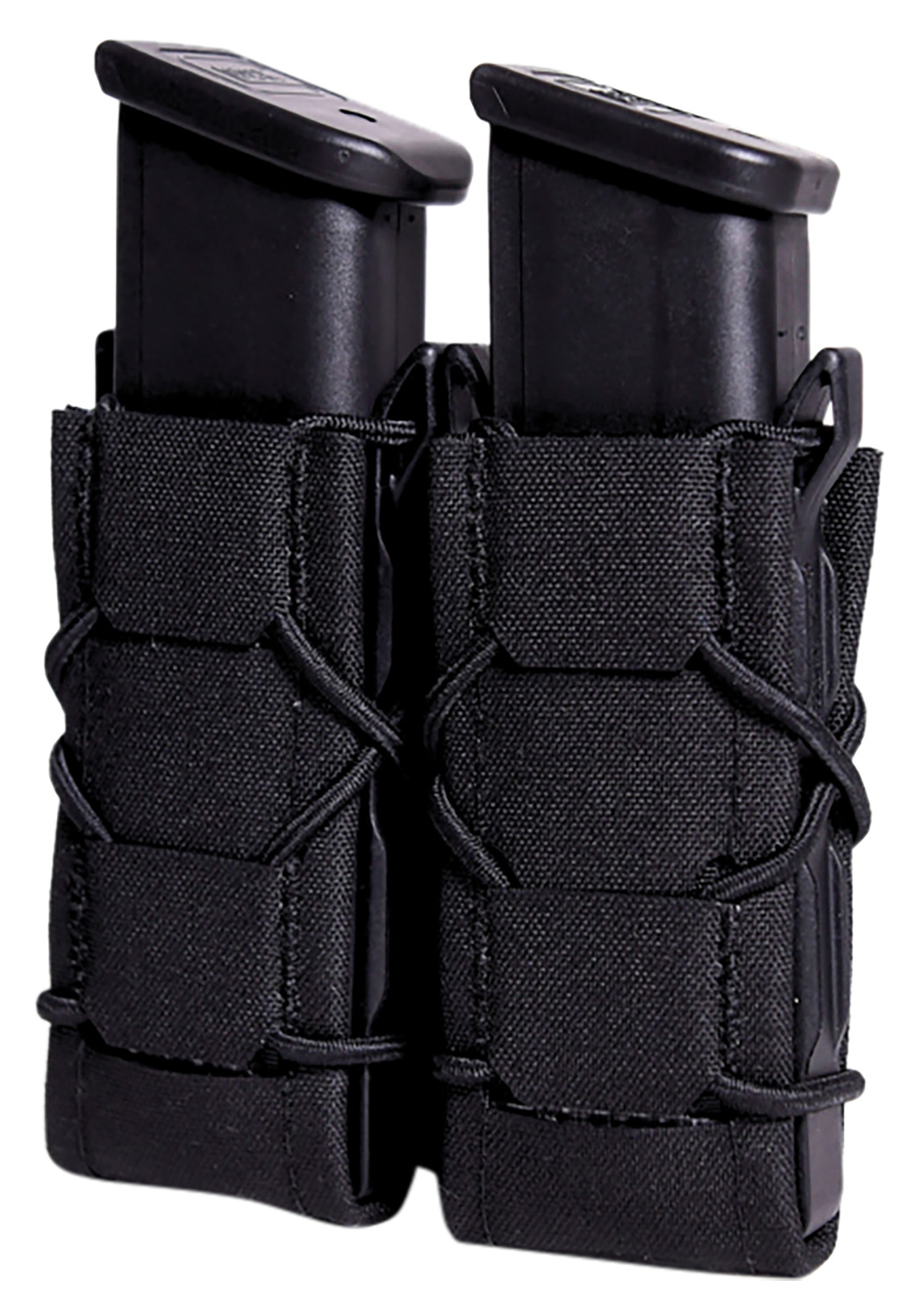 High Speed Gear 24PT02BK TACO Gen 2 Double Black Nylon Laminate MOLLE Mount Pistol