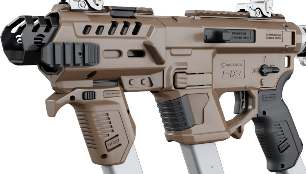 Recover Tactical PIXPMG02 P-IX+MG  PG9 SR20 Metal Front Guard Tan
