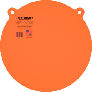 AR-MOR 16" MIL41600 STEEL GONG - 7/16" THICK STEEL ORANGE RND