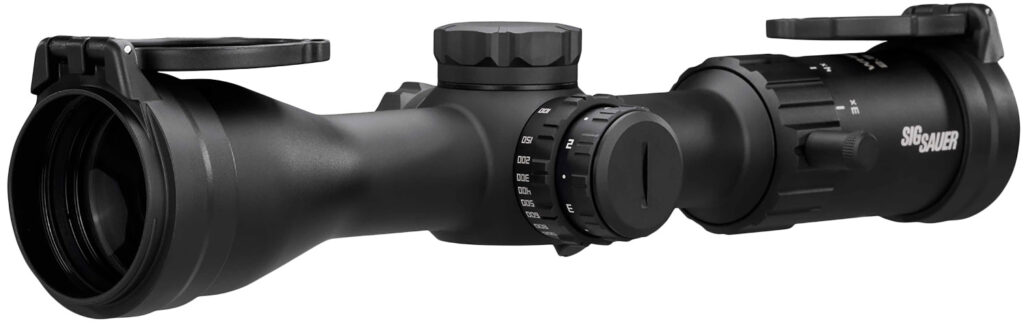 Sig Sauer Electro-Optics SOW42003 Whiskey4  Black 2.50-10x42mm, 30mm Tube Quadplex Reticle