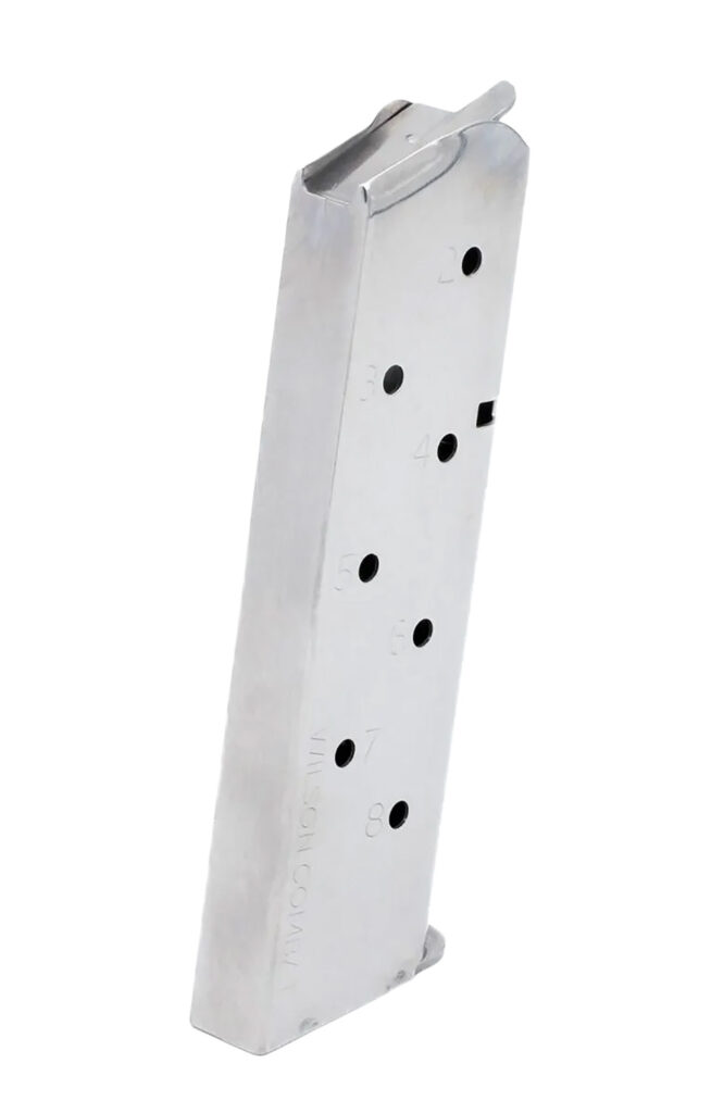 Wilson Combat 92045FS8  920 8rd 45 ACP Fits 1911 Stainless Steel