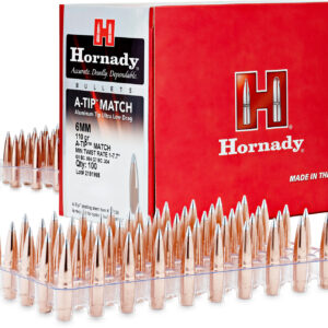 Hornady 245312 6mm .243 110gr A-Tip Match 500 Per Box/6 Case