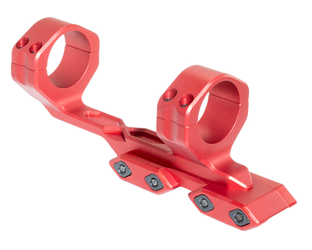 Timber Creek Outdoors E1CSM30R Enforcer Cantilever Scope Mount Red Aluminum