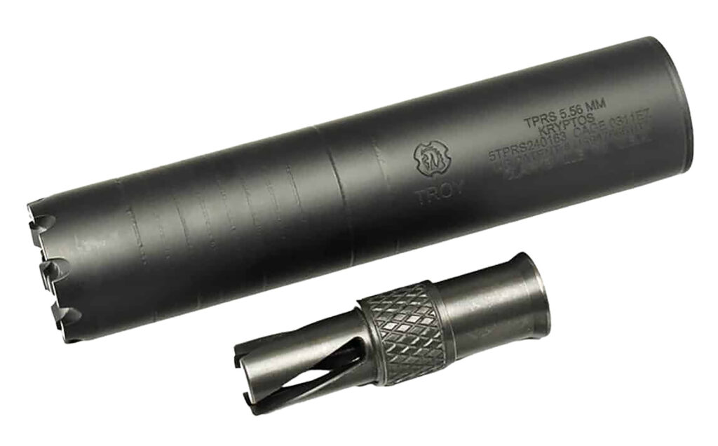 Troy Ind SSIL556KRKTBT Kryptos  5.56 1.65" Black Stainless Steel