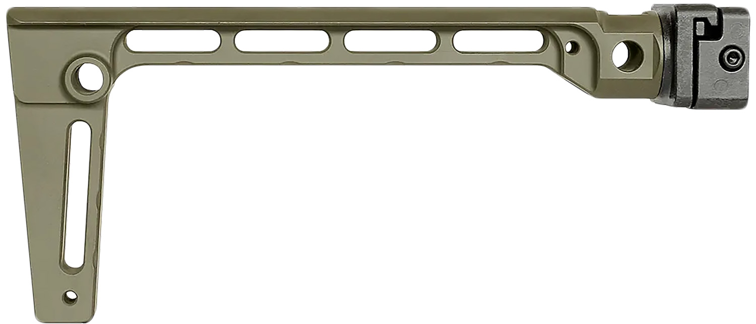 Midwest Industries MIARMSFODG Arm Brace Side Folding Stock ODG 6061 Aluminum Fixed