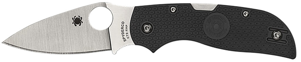 Spyderco C152PGY Chaparral Lightweight 2.80" Folding Drop Point Plain Gray Satin CTS XHP Steel Blade 3.60" FRN Handle