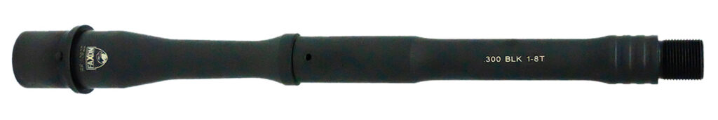 Faxon Firearms 15A38P10NGPCL  Duty Series 300 Blackout 10.50" Black Chrome Mag Phosphate