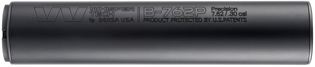Bersa WTB762DTG Whisper Tech  7.62 NATO Black Stainless Steel M18X1.5