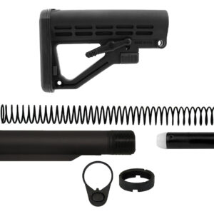 TacFire MAR050B Mil-Spec Buffer Tube Black Matte AR-15