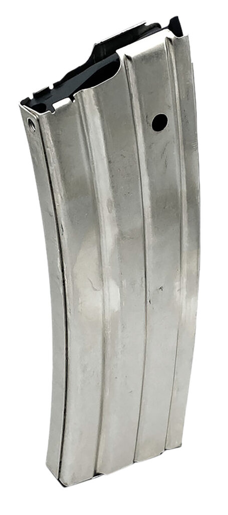 ProMag RUGA3N Ruger Mini-14 30rd 223 Rem Silver Nickel-Plated