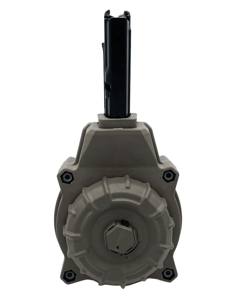 ProMag DRMA80-FDE 55rd Drum 5.7x28mm Fits AR Style Flat Dark Earth DuPont Zytel Polymer