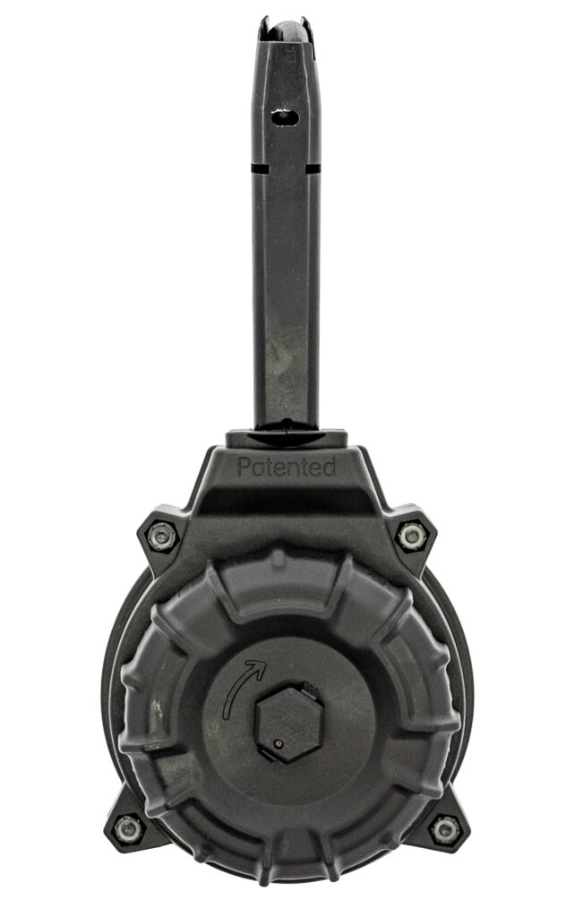 ProMag DRMA94 50rd Drum 9mm Fits Taurus TH9 Black DuPont Zytel Polymer