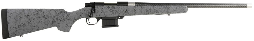 Howa HHSCF6ARCGRYBLK M1500 Mini Action Full Size 6 ARC 5+1 20" Black Threaded Barrel, Matte Blue Steel Receiver Drilled & Tapped, HS Precision Gray Synthetic Stock