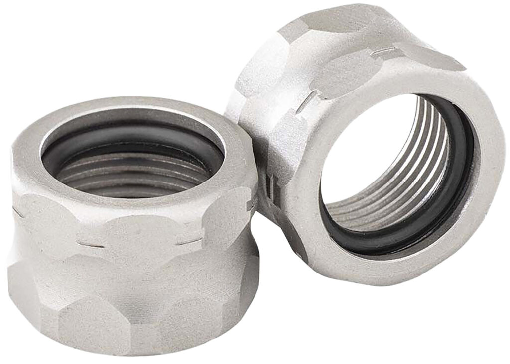 Apex Tactical 105011 Thread Protector  9mm Stainless 1/2"x28 Pistol