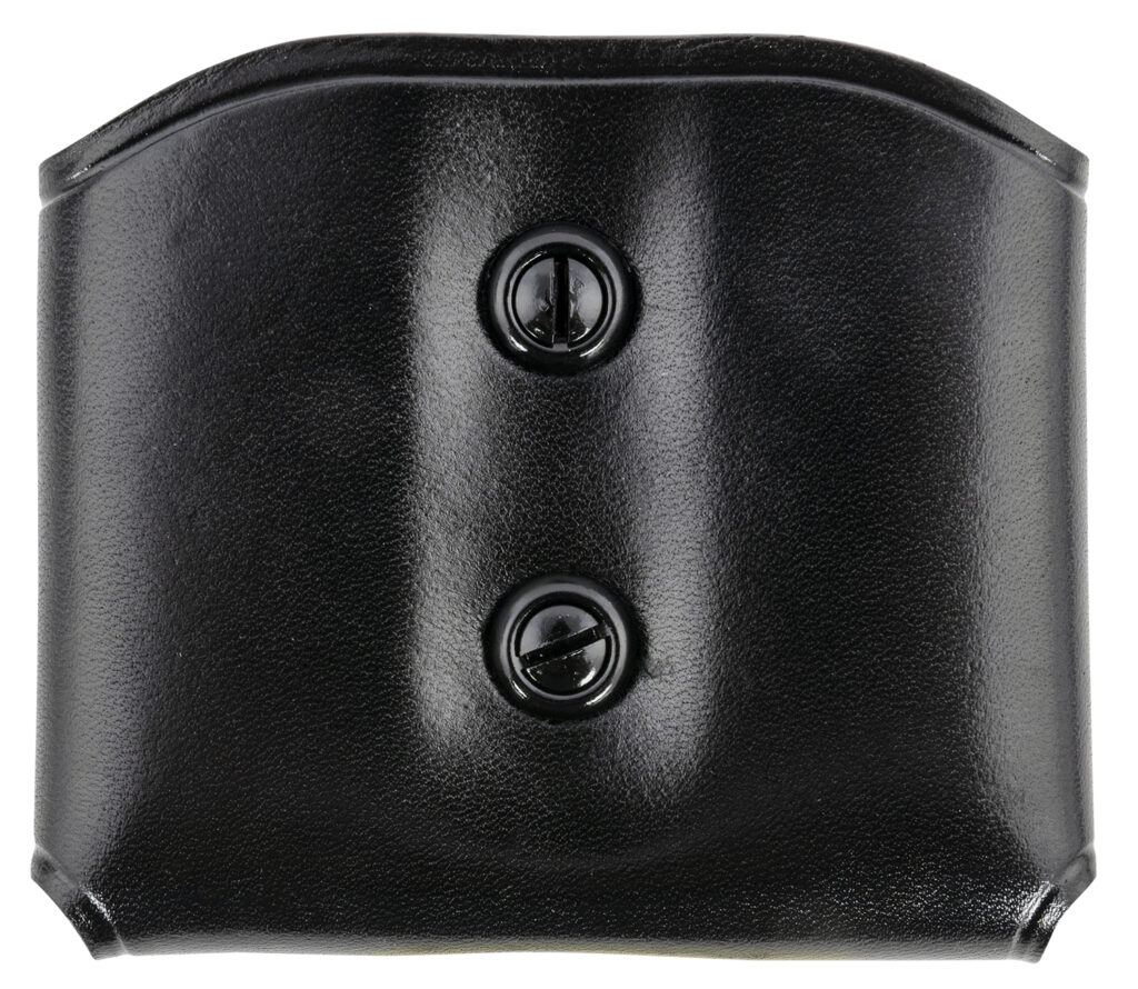 Galco DMC22B DMC Mag Carrier Double Black Leather Belt Loop Belts 1.50-1.75" Wide Compatible w/ Glock 35 Ambidextrous Hand