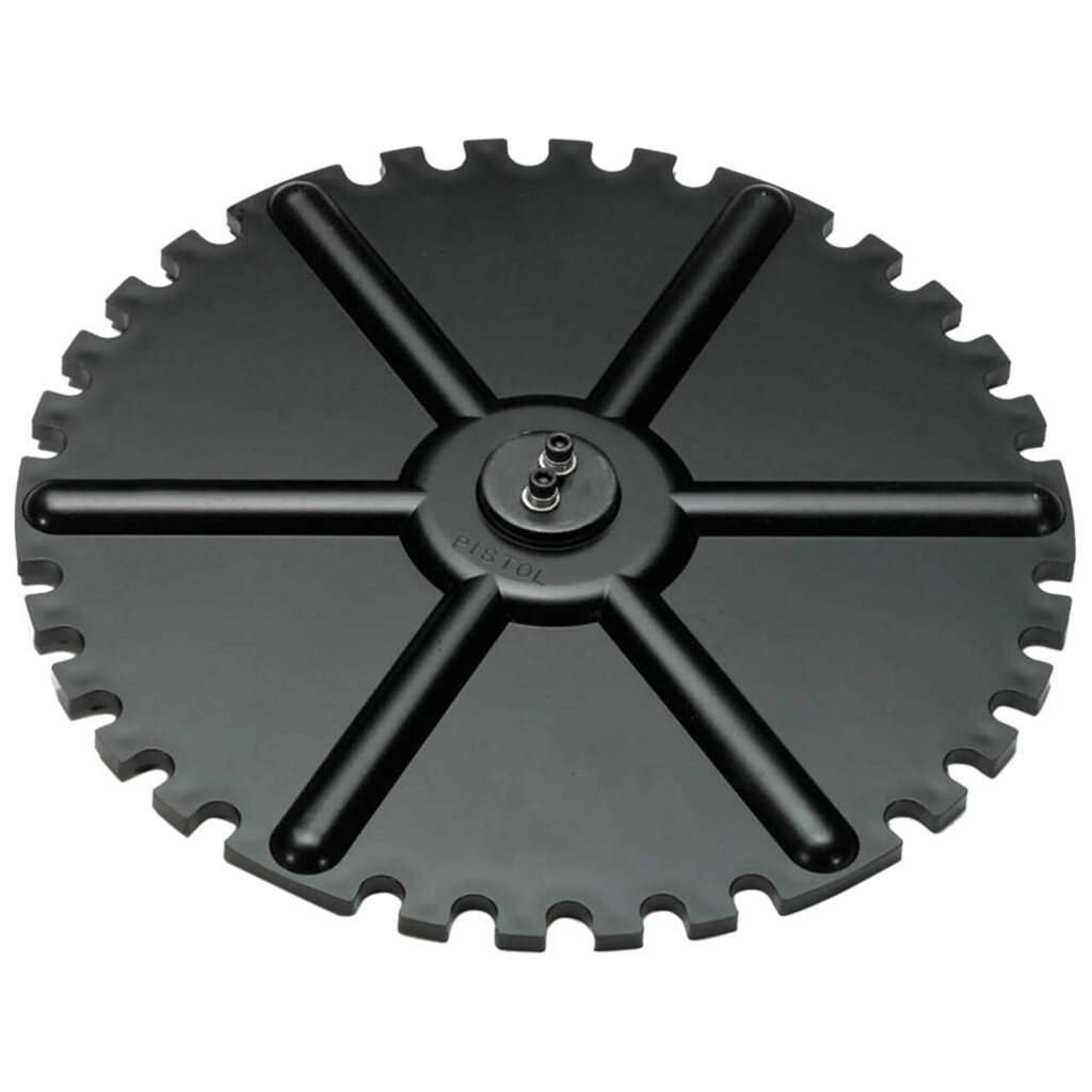 Hornady 095312  Case Feeder Plate Size Large Black 357/44 Mag Pistol Firearm