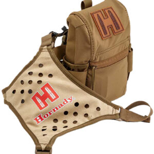 Hornady 99163 Bino Case Tan Harness Magnetic Closure