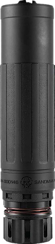 Dead Air SMXKMBLK Sandman X KeyMo 300 RUM 5/8"x24 Black