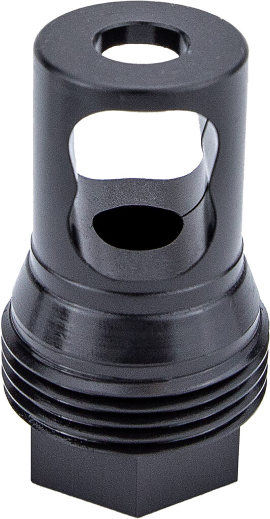 Kgm Suppressors A-TMB50-S-2 R50T Taper Muzzle Brake Black Nitride Steel 7/8"x14 Threads