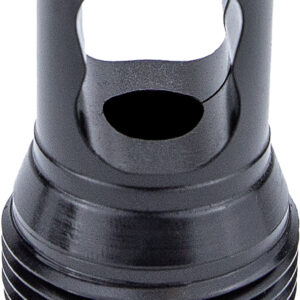 Kgm Suppressors A-TMB50-S-3 R50T Taper Muzzle Brake Black Nitride Steel M24x1 Threads