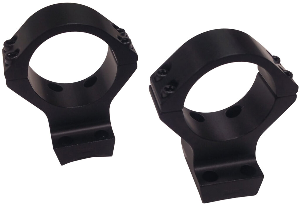 Talley 750735 Scope Mount/Ring Combo Black Anodized Aluminum 30mm Tube, Browning X-Bolt High Rings, 20 MOA
