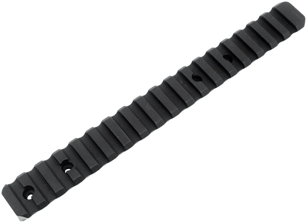 Talley P0M714A   Black Anodized Aluminum Tikka T3/T3x Picatinny Rail Mount 20 MOA