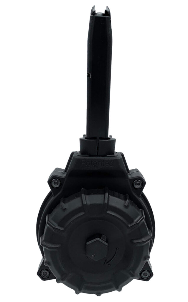 ProMag DRMA91 50rds Drum 9mm Fits CZ P10-F/P10-C Black Polymer