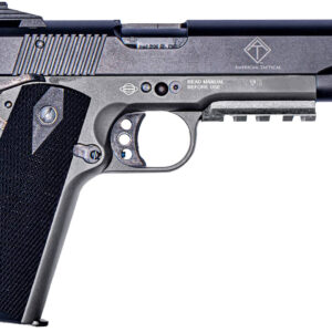 ATI GERG1911ADOPGR GSG 1911 22 LR 10+1 5" Black Steel Barrel, Black Parkerized Serrated Slide, Gray Polymer Grip