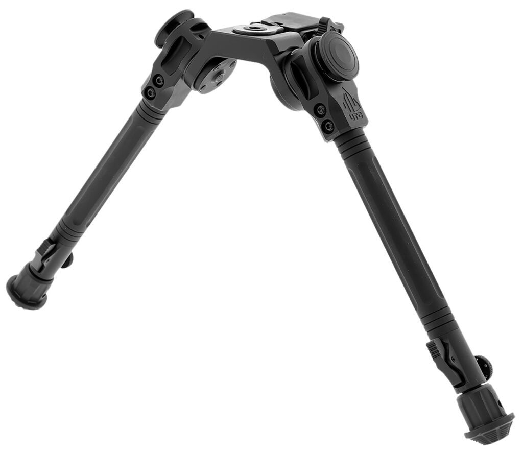Leapers TLBPOB01A   Bipod Black Anodized 7.30-11.40" Aluminum/Steel