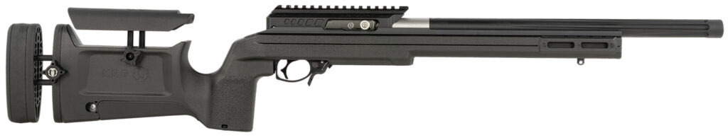 Tactical Solutions AHD2MBXKBLK X-Ring VR Gen2 22 LR 16.50" Matte Black Fluted Threaded Barrel, Matte Black Aluminum Receiver w/Picatinny Rail, Black Stock
