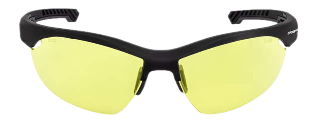 Radians XFBD1040C Ballistic Amber Lens Black Frame