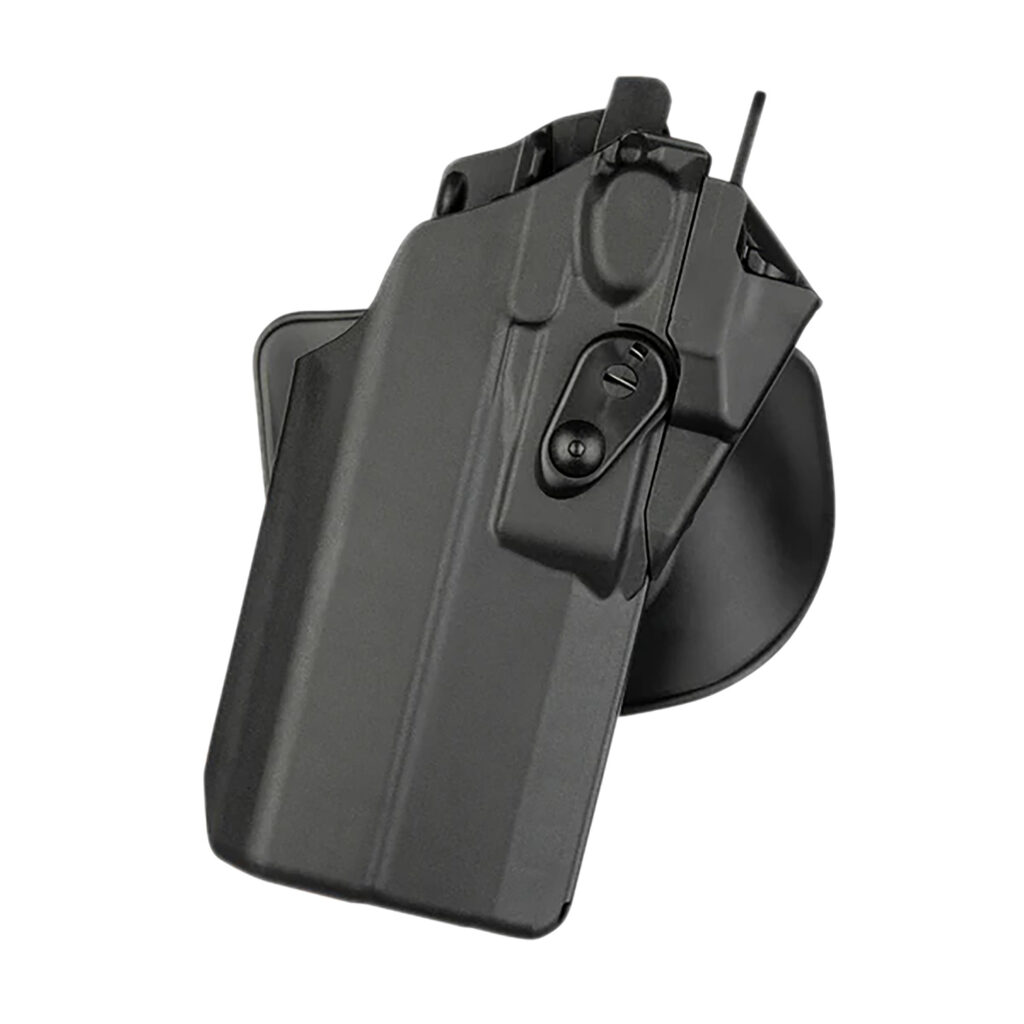 Safariland 7378RDS75227411 7378-7TS-ALS Black SafariSeven Fits Sig P320RX Carry Compatible w/ TLR 7 Light Belt Loop/Paddle Mount Right Hand