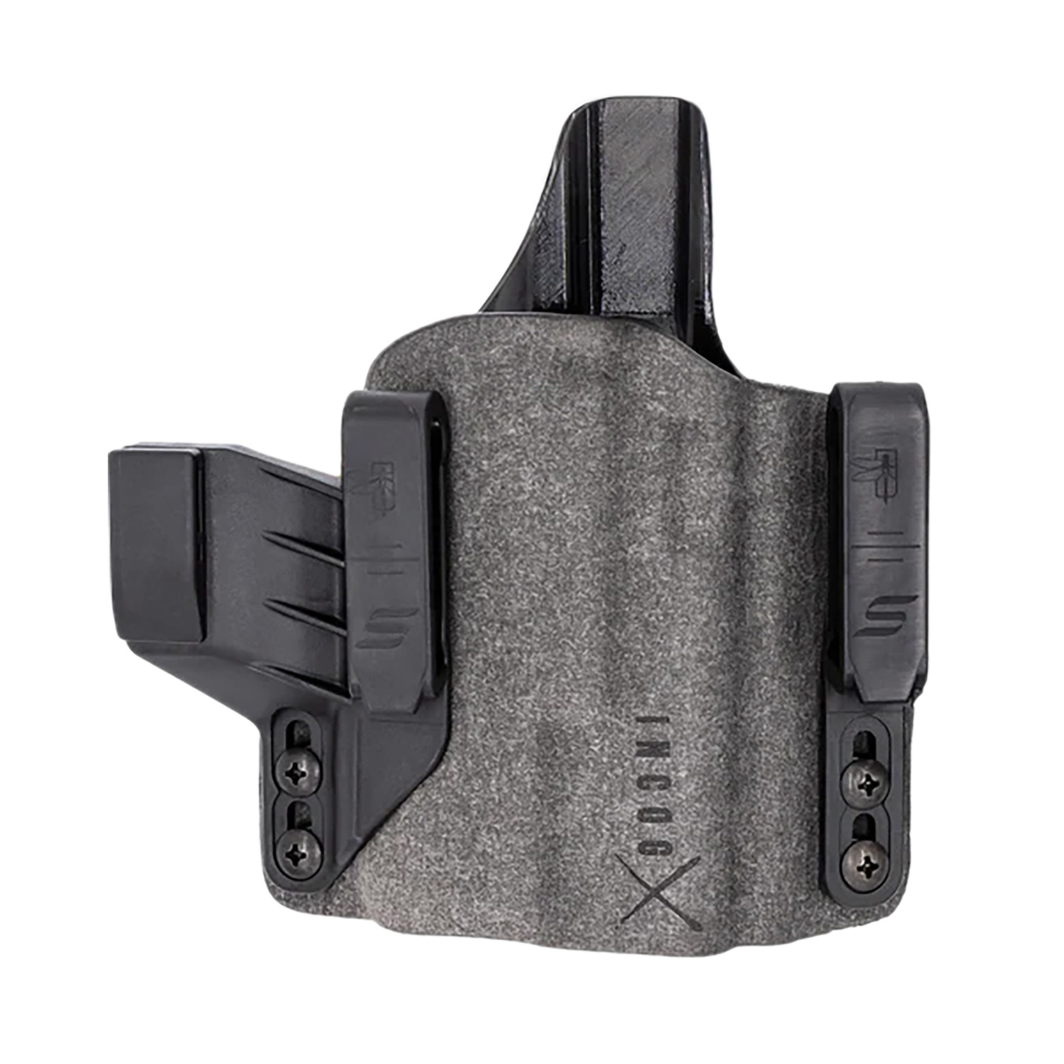 Safariland INCOG0199A0CX261 Incog X IWB Gray Cordura Fits S&W Equalizer/Shield EZ, Belt Clip Mount, Right Hand