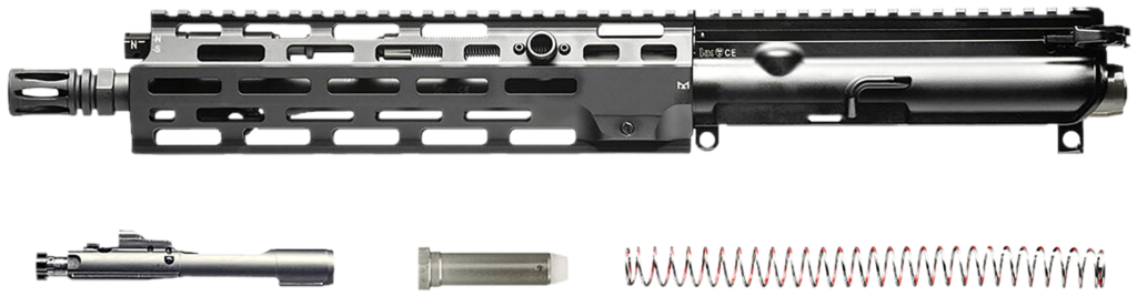 Heckler & Koch MR556 5.56mm piston upper receiver kit with M-LOK handguard, bolt carrier group, buffer and spring