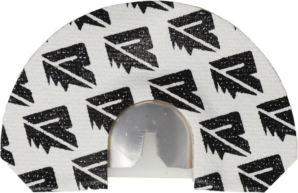Riven 65245 Elkasus Small Dome Diaphragm Call Attracts Elk Species Black/White