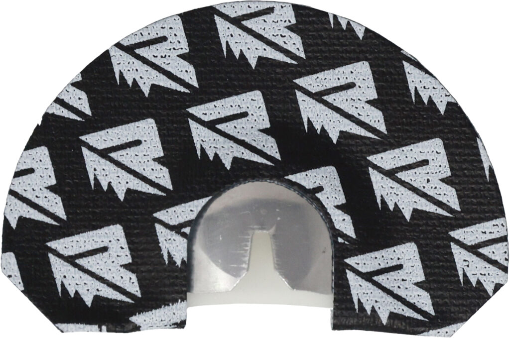 Riven 65255 Comet Small Dome Diaphragm Call Attracts Elk Species Black/White