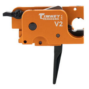 Timney Triggers SCORPIONST V2 9mm Orange/Black Straight Fits CZ Scorpion