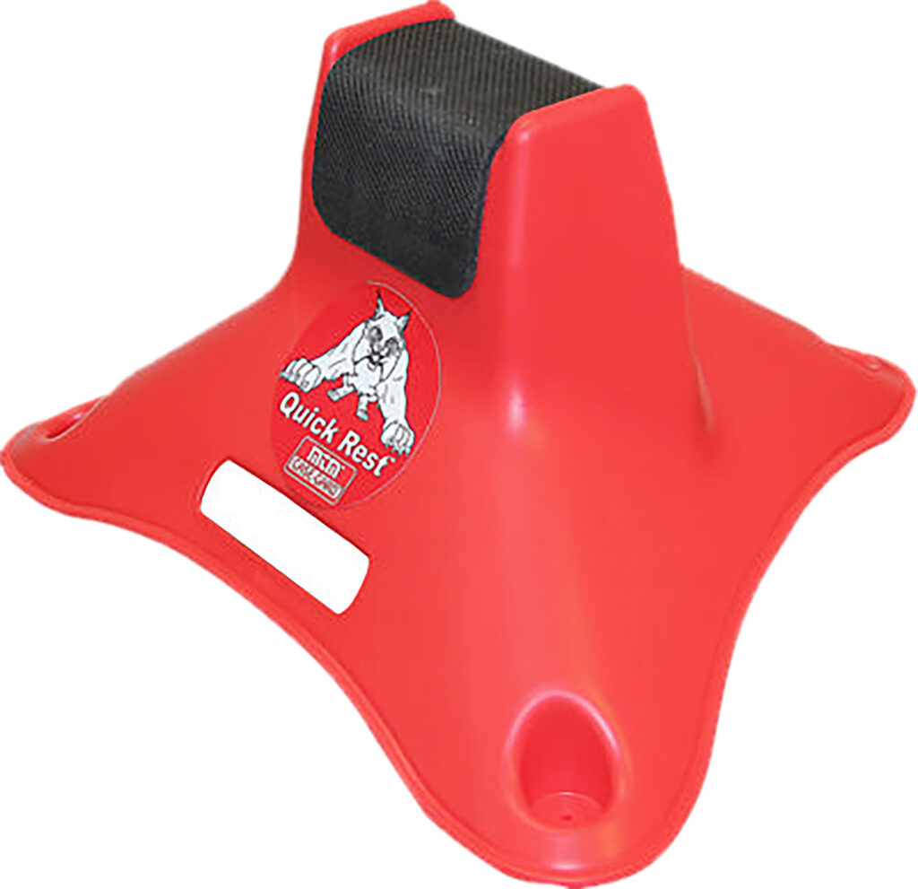 MTM Case-Gard QR30 Quick Rest Rifle Red Plastic