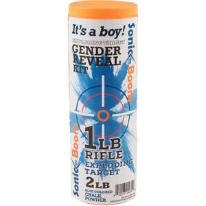 Sonic Boom/jerent SBTGRBOY Gender Reveal Kit Rifle Firearm 1 lb Boy