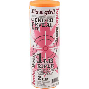 Sonic Boom/jerent SBTGRGIRL Gender Reveal Kit Rifle Firearm 1 lb Girl