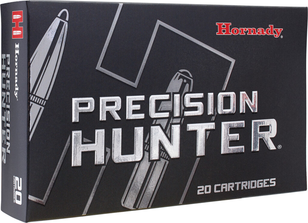 Hornady 81422 Precision Hunter  25Creedmoor 128gr 20 Per Box/10 Case